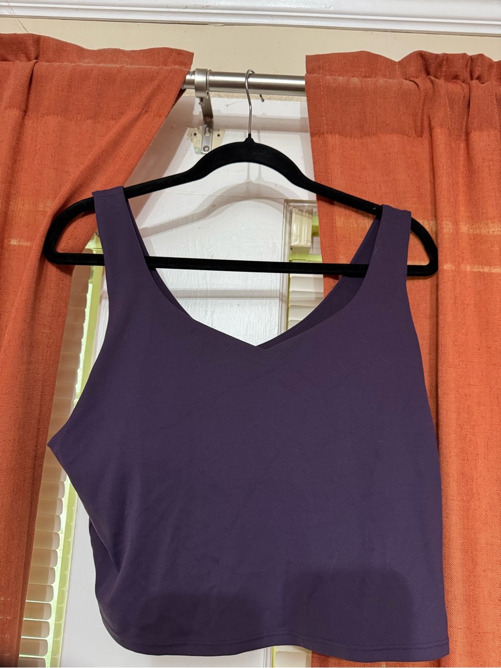 Old Navy Deep Purple V-Neck Tank Top